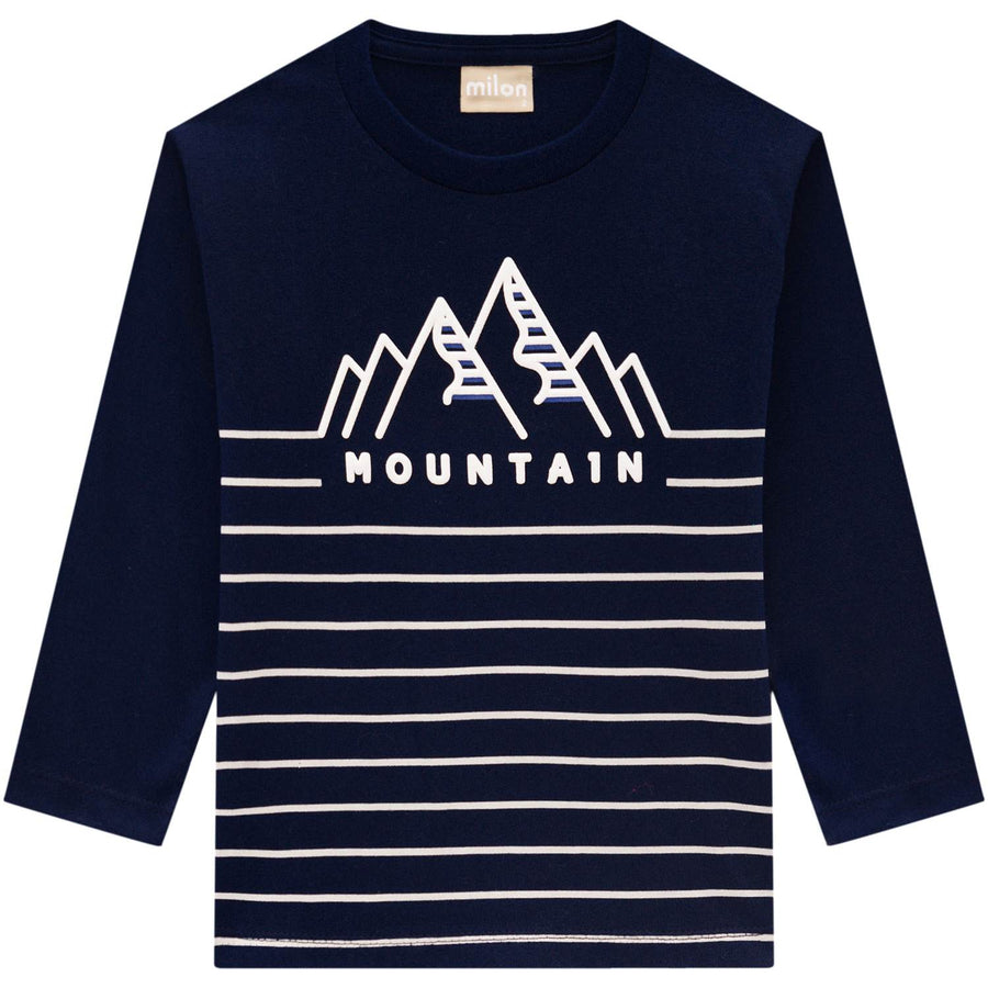 ML Navy Mountain T-shirt