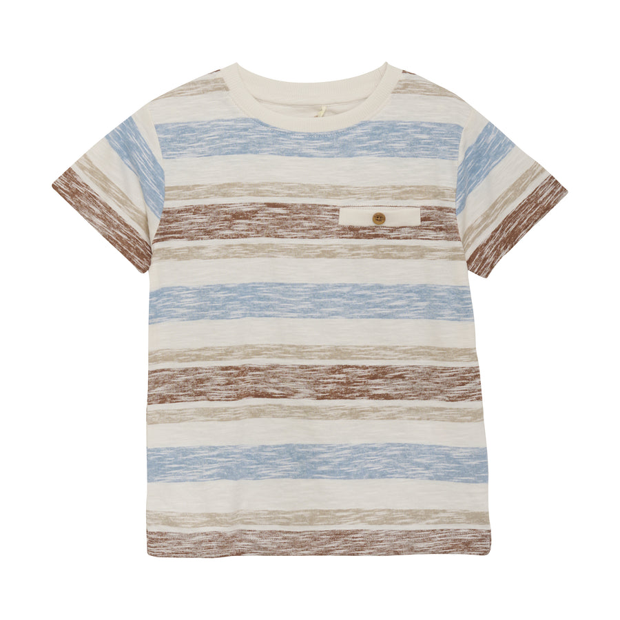 EF Eggnog Stripe Boys T-Shirt sz 4&6