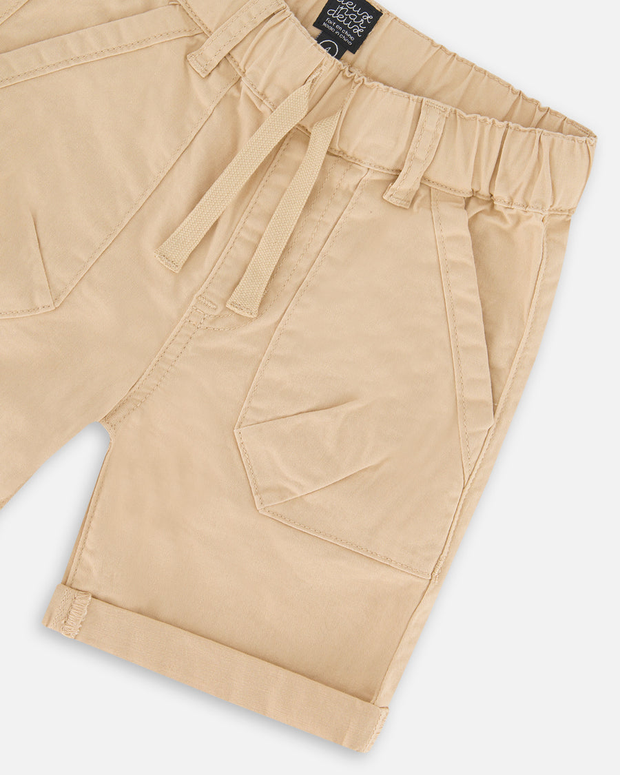 DPD shorts tan boys