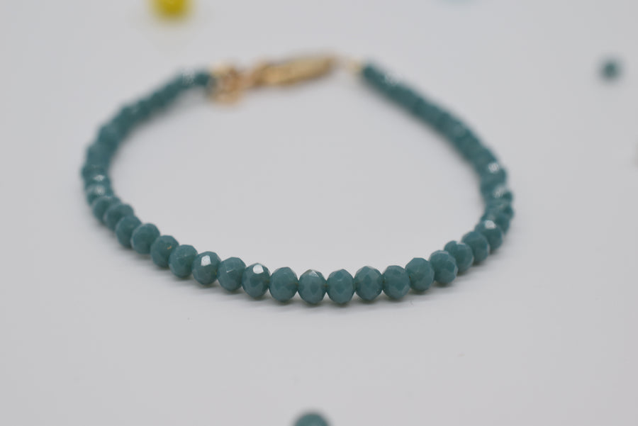 Bracelet - Teal 2 mm Adult