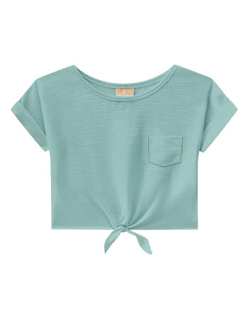 Milon - Crop Tee for Girls size 2