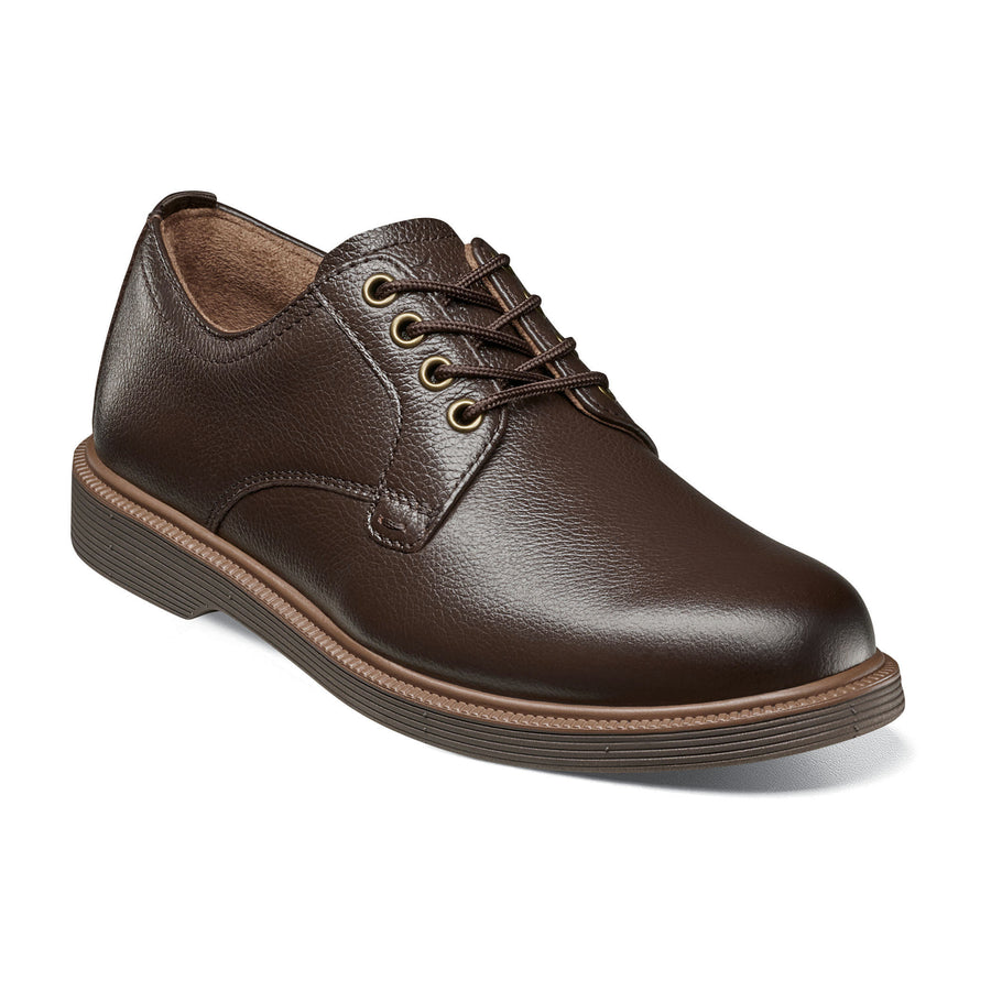 FL SUPACUSH PLAIN TOE Brown Leather Shoe