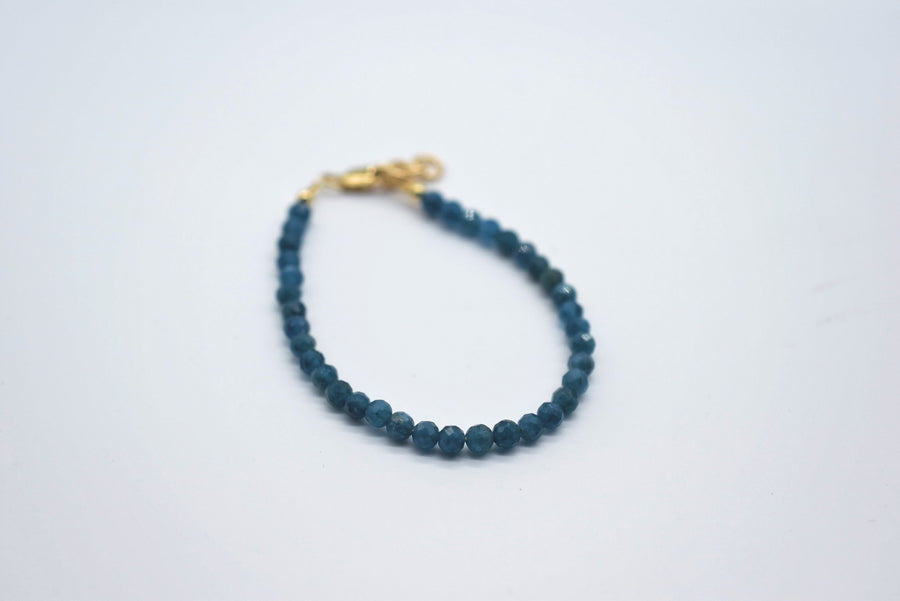 Bracelet - BLUE 2mm Gemstone - adult