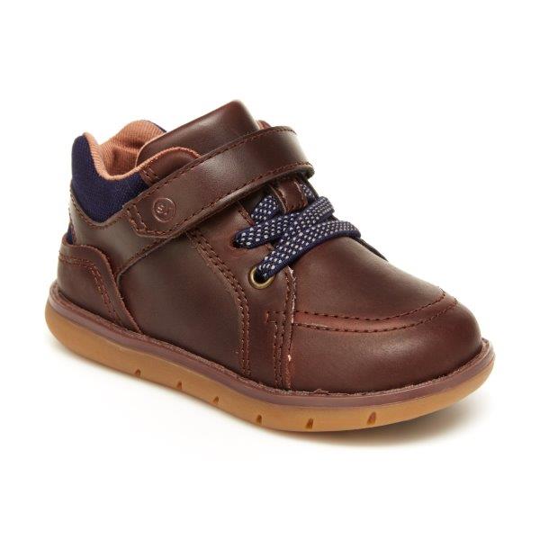 SR ANDERS BROWN boys shoe sz. 7 toddler