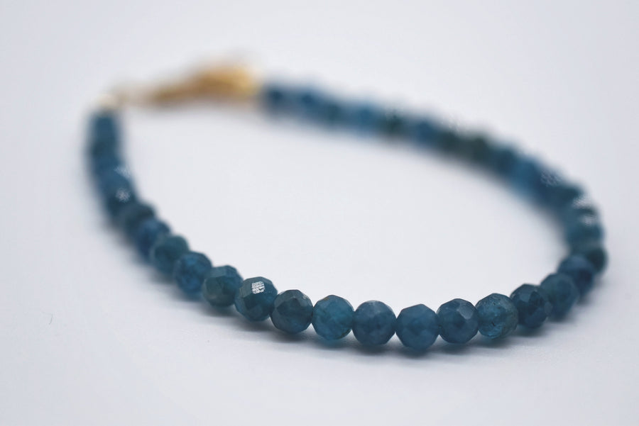 Bracelet - BLUE 2mm Gemstone - adult
