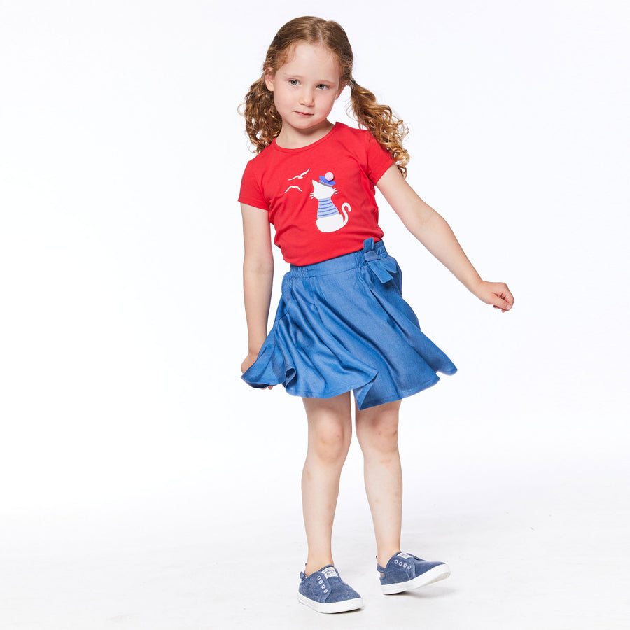 DPD Short Sleeve Top Girl Lollipop sz 2&5