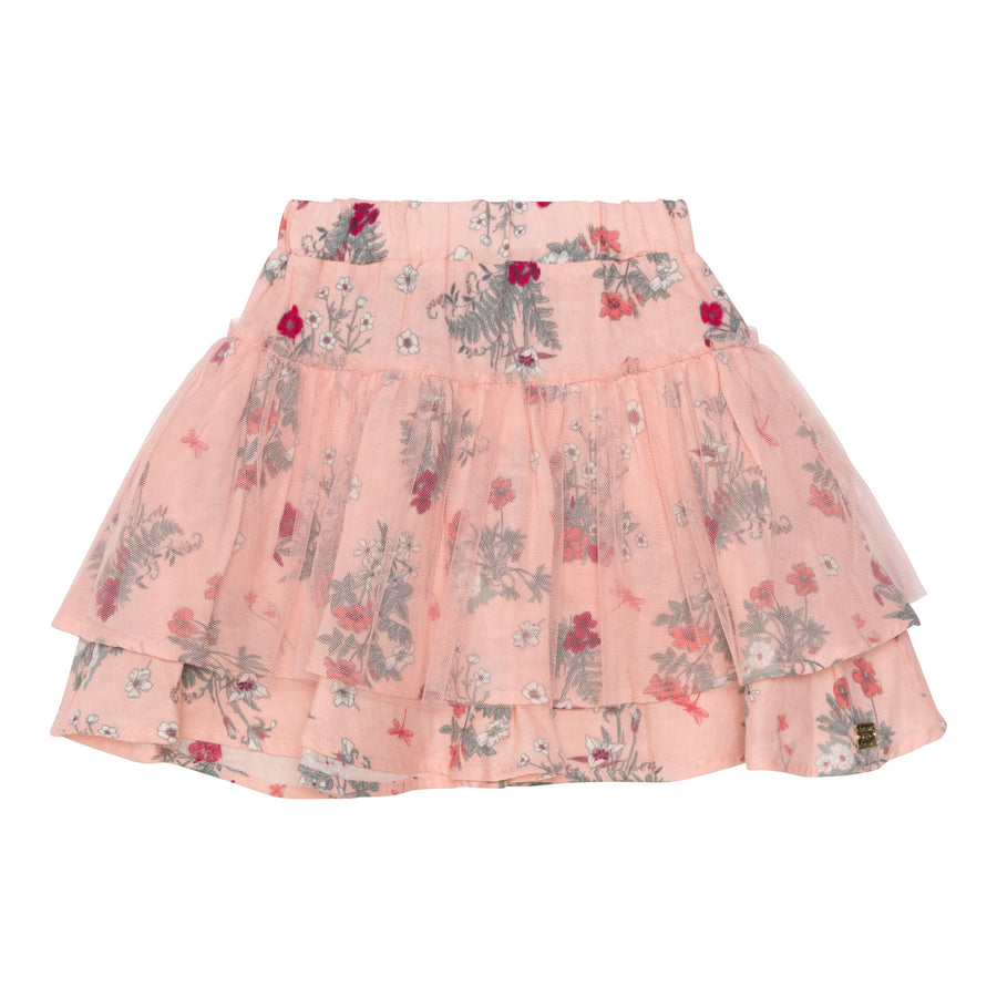 DPD Skirt with Tulle - Fleurs Bontaniques size 3 & 8